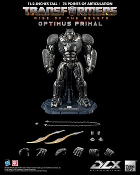 ThreeZero Transformers: Rise of the Beasts -  DLX Scale OPTIMUS PRIMAL