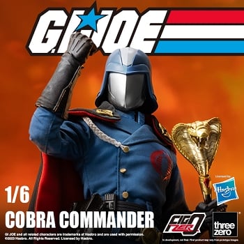 ThreeZero FigZero G.I. Joe 1/6 COBRA COMMANDER