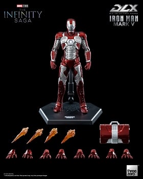 ThreeZero Avengers Infinity Saga 1/12 Scale DLX IRON MAN MK5