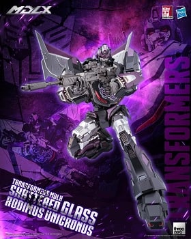 ThreeZero Transformers MDLX Scale SHATTERED GLASS RODIMUS UNICRONUS