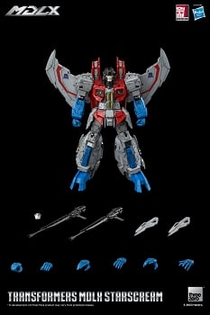 ThreeZero Transformers MDLX Scale STARSCREAM