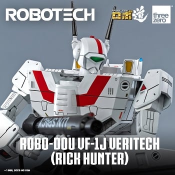 ThreeZero Robotech Robo-Dou VF-1J Veritech (Rick Hunter) 