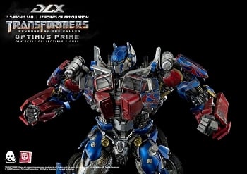 ThreeZero Transformers Revenge of the Fallen DLX Scale OPTIMUS PRIME (2024 Reissue)