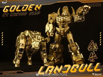 Cang-Toys CT-Chiyou-02SP LANDBULL (Golden Version)