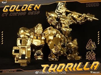 Cang-Toys CT-Chiyou-05SP THORILLA & CT-Chiyou-08SP RUSIRIUS (Golden Version)