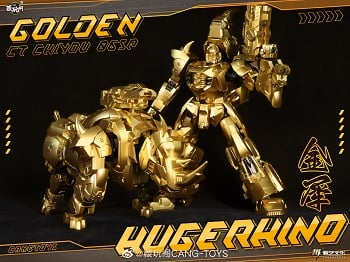 Cang-Toys CT-Chiyou-06SP HUGERHINO (Golden Version)