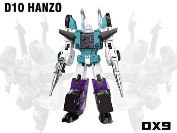 DX9Toys D10 HANZO (2022 Reissue)