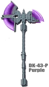 DNA Design DK-43-P Poleaxe (Purple)