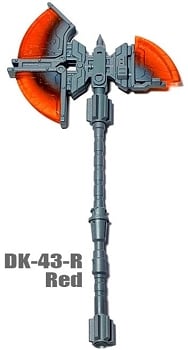 DNA Design DK-43-R Poleaxe (Red)