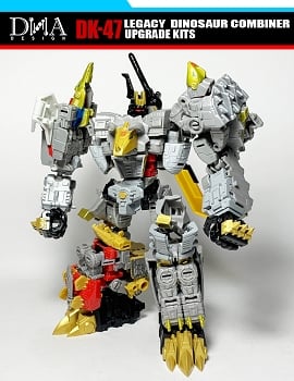 DNA Design DK-47 Legacy Dinosaur Combiner Upgrade Kits