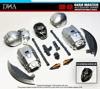 DNA Design DK-48 Gear Master Accessory Series for ROTB Ultimate Class