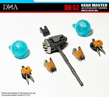 DNA Design DK-52 Gear Master Accessory Series for SS-98 and SS-103