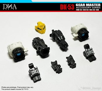 DNA Design DK-53 Gear Master Accessory Series for SS-100, SS-105 & SS-108