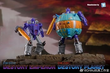 Dr Wu Extreme Warfare DW-E29C DESTROY PLANET and DW-E01C DESTROY EMPEROR SET