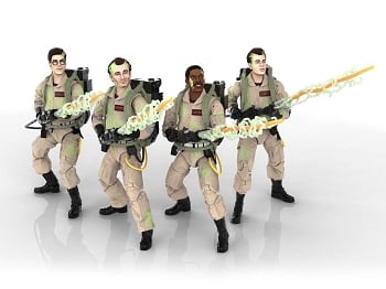 Ghostbusters Plasma Series Wave 2 GITD Set of 4 