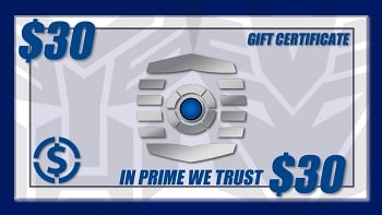 $30 GIFT CERTIFICATE