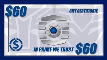 $60 GIFT CERTIFICATE