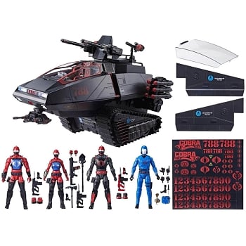 G.I. Joe Classified Series COBRA H.I.S.S. Tank with ALL TIERS