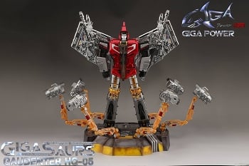 Gigapower HQ-05R GAUDENTER (Chrome Version - Red Chest) 