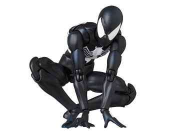 MAFEX No. 168 Marvel Super Hero Wars Spider-Man (Black Costume Comic Ver.)