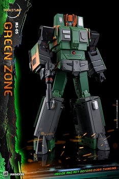 Moon Studio MS-05 GREEN ZONE (Radiatron Combiner Team)