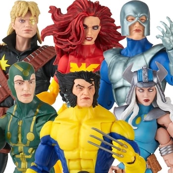 Marvel Legends Retro Collection The Uncanny X-Men Wave 1 (Set of 6)