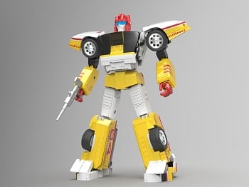 X-Transbots MX-26Y Bond & James (Racer Type Pacer Car - Yellow)