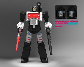 X-Transbots MX-27B JANSSEN (Black Version)