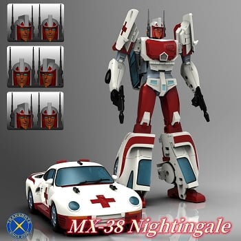 X-Transbots MX-38 NIGHTINGALE