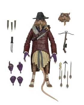 Neca Universal Monsters x TMNT SPLINTER as VAN HELSING