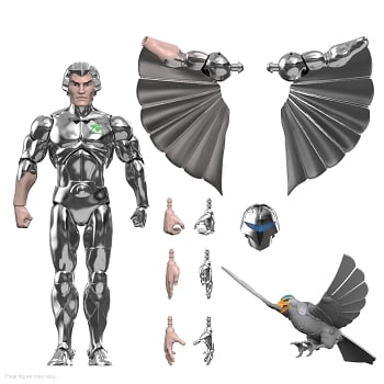 Super7 Silverhawks Ultimates QUICKSILVER (Toy Version)