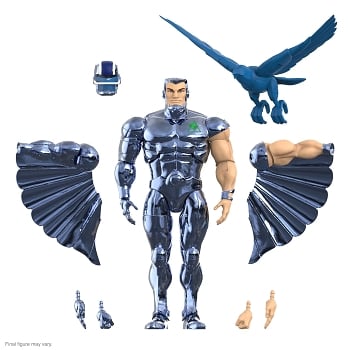 Super7 Silverhawks Ultimates STEELWILL (VAC Metal Toy Version)