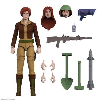 Super7 G.I. Joe Ultimates COVER GIRL (Cartoon Accurate)