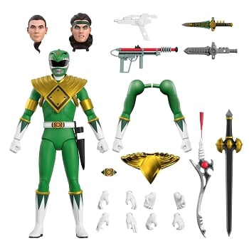 Super7 Power Rangers Ultimates GREEN RANGER