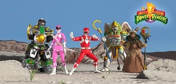 Super7 Power Rangers Ultimates RED RANGER, PINK RANGER, RITA REPULSA, DRAGONZORD, and KING SPHINX Set