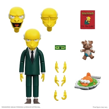 Super7 The Simpsons Ultimates C. MONTGOMERY BURNS