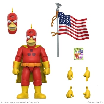 Super7 The Simpsons Ultimates RADIOACTIVE MAN