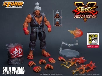 Storm Collectibles Street Fighter V SHIN AKUMA SDCC 2018 Exclusive