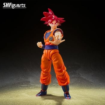 S.H. Figuarts Dragon Ball Super - Super Saiyan God SON GOKU (Saiyan God of Virtue)