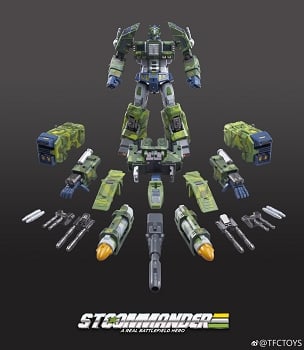 TFC Toys ST-01A SUPREME TACTICAL COMMANDER (JUNGLE CAMO)