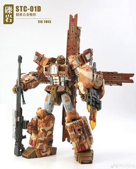 TFC Toys STC-01D Supreme Tactical Commander Nuclear Blast Desert Camo