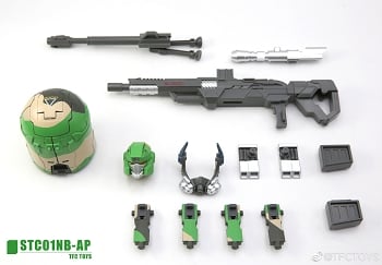 TFC Toys STC-01NBAP Supreme Tactical Commander Nuclear Blast Accessory Package / Upgrade Kit