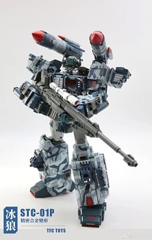 TFC Toys STC-01P Supreme Tactical Commander Nuclear Blast Arctic Camo ICE WOLF