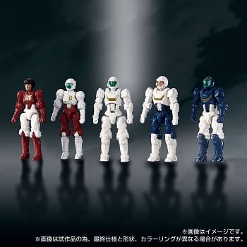 Takara Diaclone Reboot DA-107 Diaclone Corps Member/Ver.2.0 & Female Corps Member Set