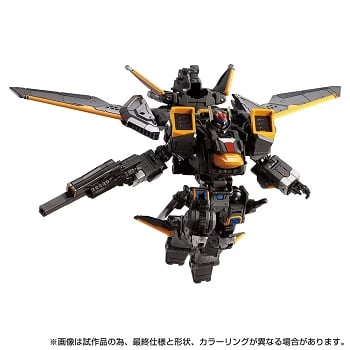 Takara Diaclone Reboot Tactical Mover HORUS VERSAULTER (F Thrust Unit) Night Tiger