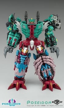 TFC Toys P06 POSEIDON Combiner Set