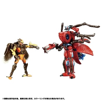 Takara Transformers Beast War Versus - Airazor vs Inferno 2-Pack